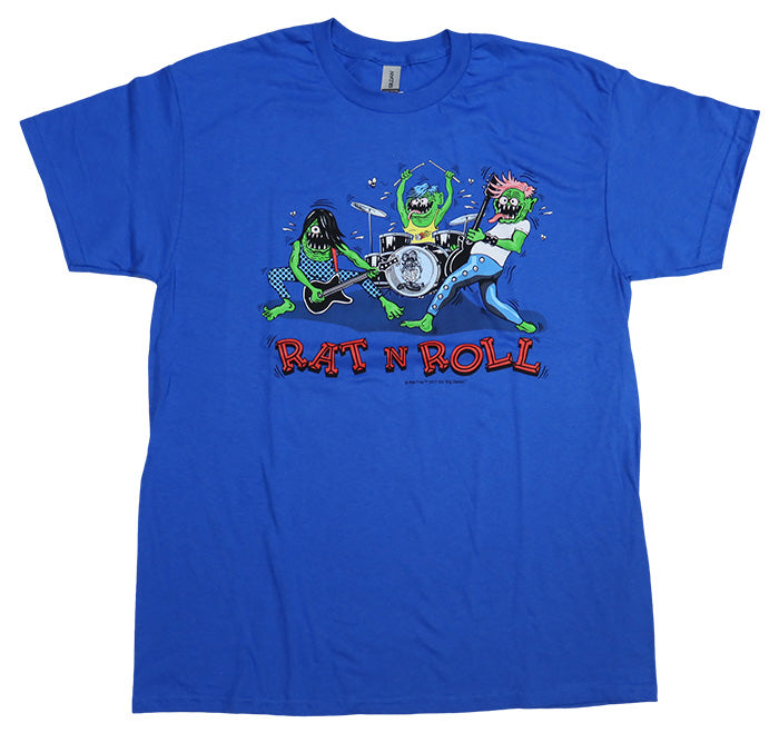 Rat Fink ラットフィンクTシャツ RAT N ROLL エド・ロス インポートT