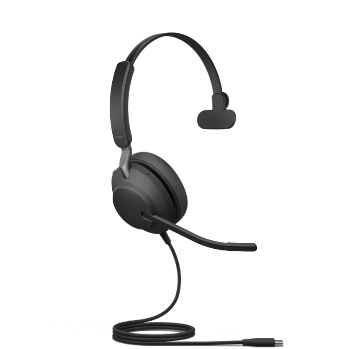 Jabra Evolve2 40 SE UC Mono USB Headset - Headsets Direct