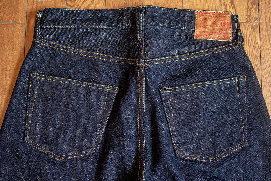 Samurai's 21 Oz. Cho-Kiwami Selvedge Is Woven On Wooden Shuttle Looms