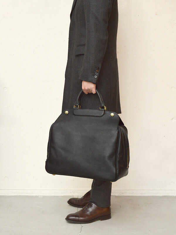 ボストンバッグ(Organ)の手作り革鞄・ハンドメイドレザー / 革鞄のHERZ