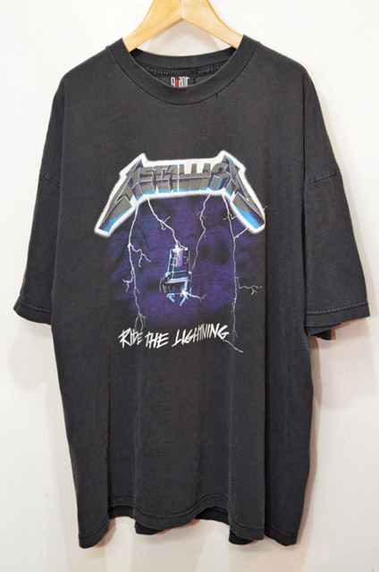90's METALLICA プリントTシャツ “RIDE THE LIGHTNING” - used&vintage