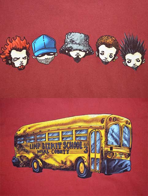 90's LIMP BIZKIT バンドTシャツ - used&vintage box Hi-smile