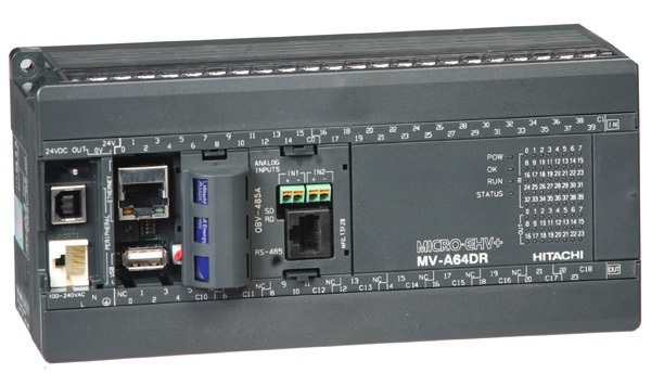 プログラマブルコントローラ：MICRO-EHV+シリーズ：日立産機システム
