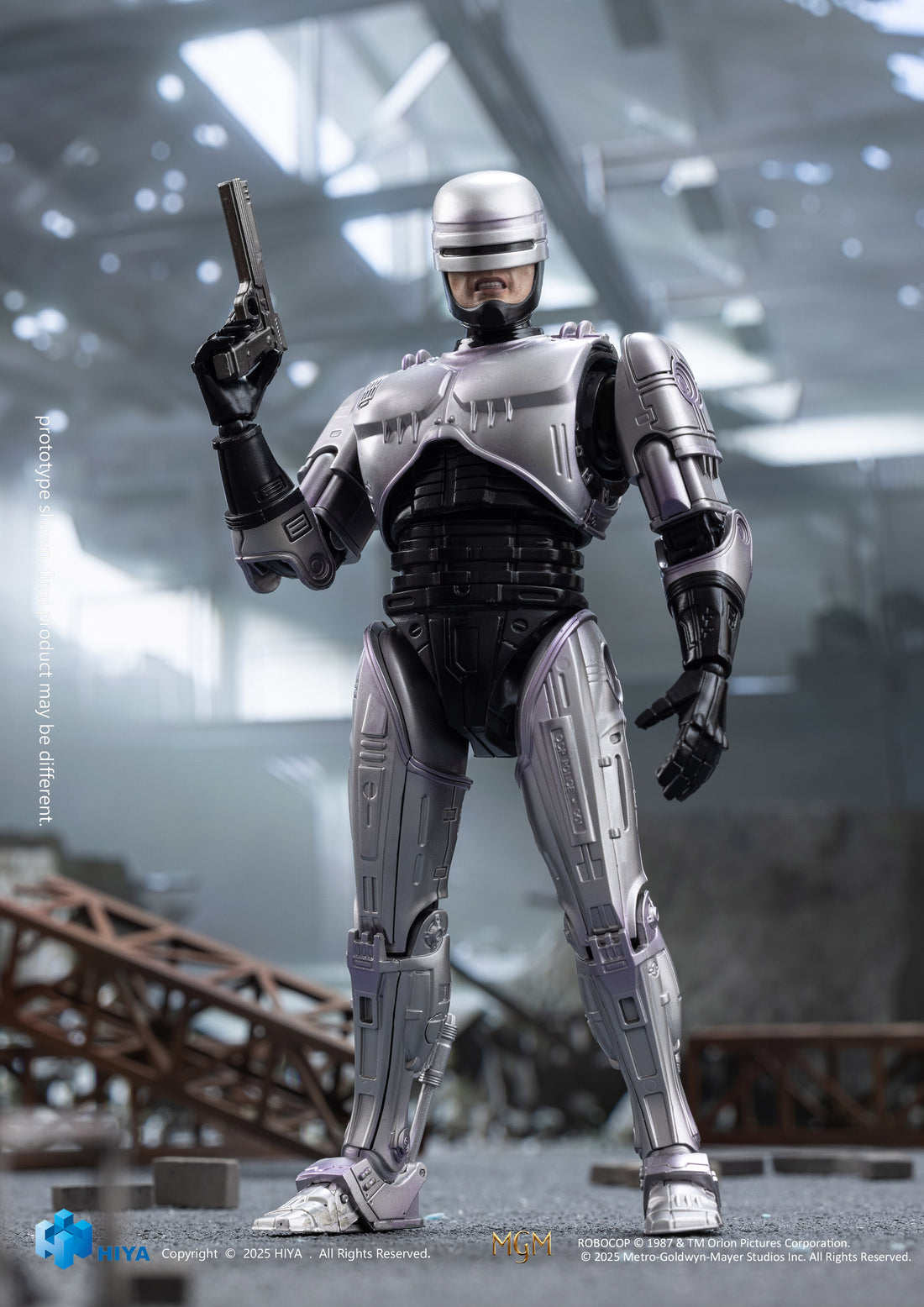HIYA Exquisite Super Series 1/12 Scale 6.5 Inch ROBOCOP 1 Robocop Acti
