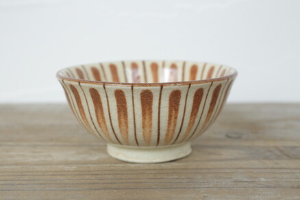 瀬戸本業窯 黄瀬戸菊文皿 水野半次郎 作 紙製共箱