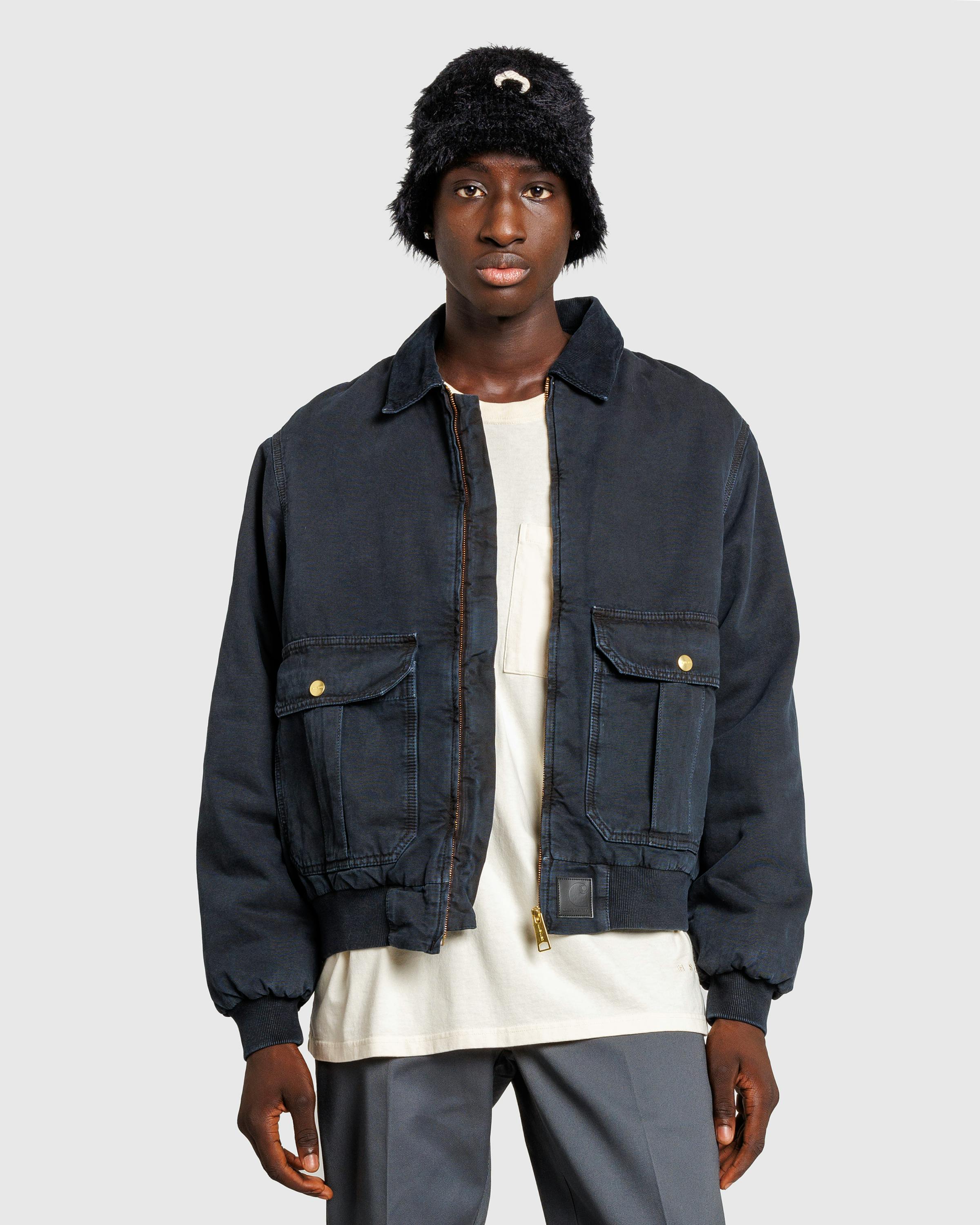 Carhartt WIP – Stanton Jacket Black/Black/Stone Dyed