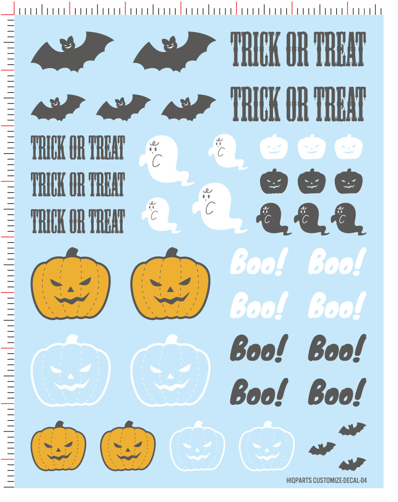 直営限定】CMデカール04「ハロウィン」SIJカラー（1枚入） | ハイ