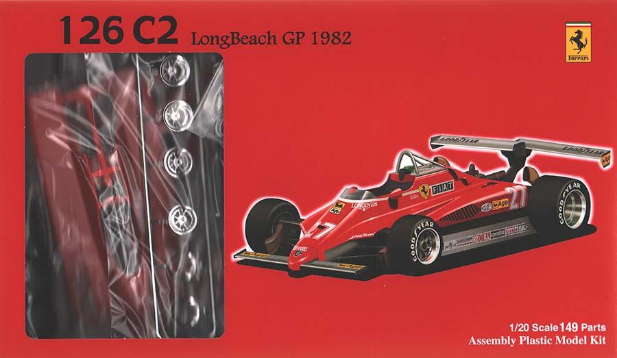 1:20 Ferrari 126C2 Longbeach GP 1982 (GP2) | FUJ-090337 | Fujimi