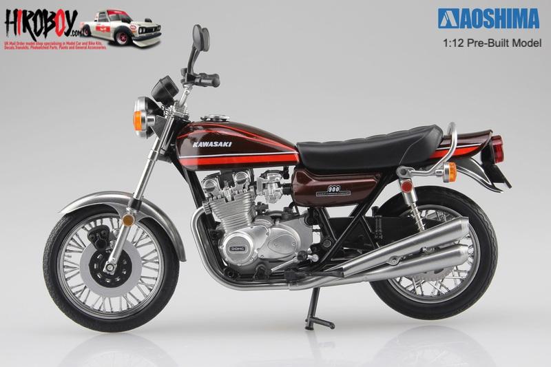 1:12 Kawasaki 900 Super 4 (Z1) Orange Tiger (Pre-Built Model