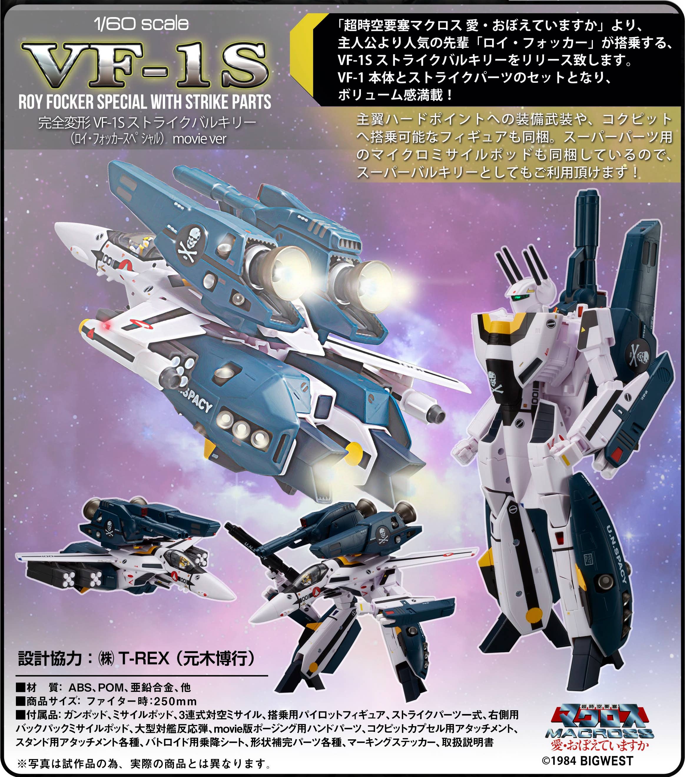 Completely Transformed VF-1S Strike Valkyrie Roy Focker Special