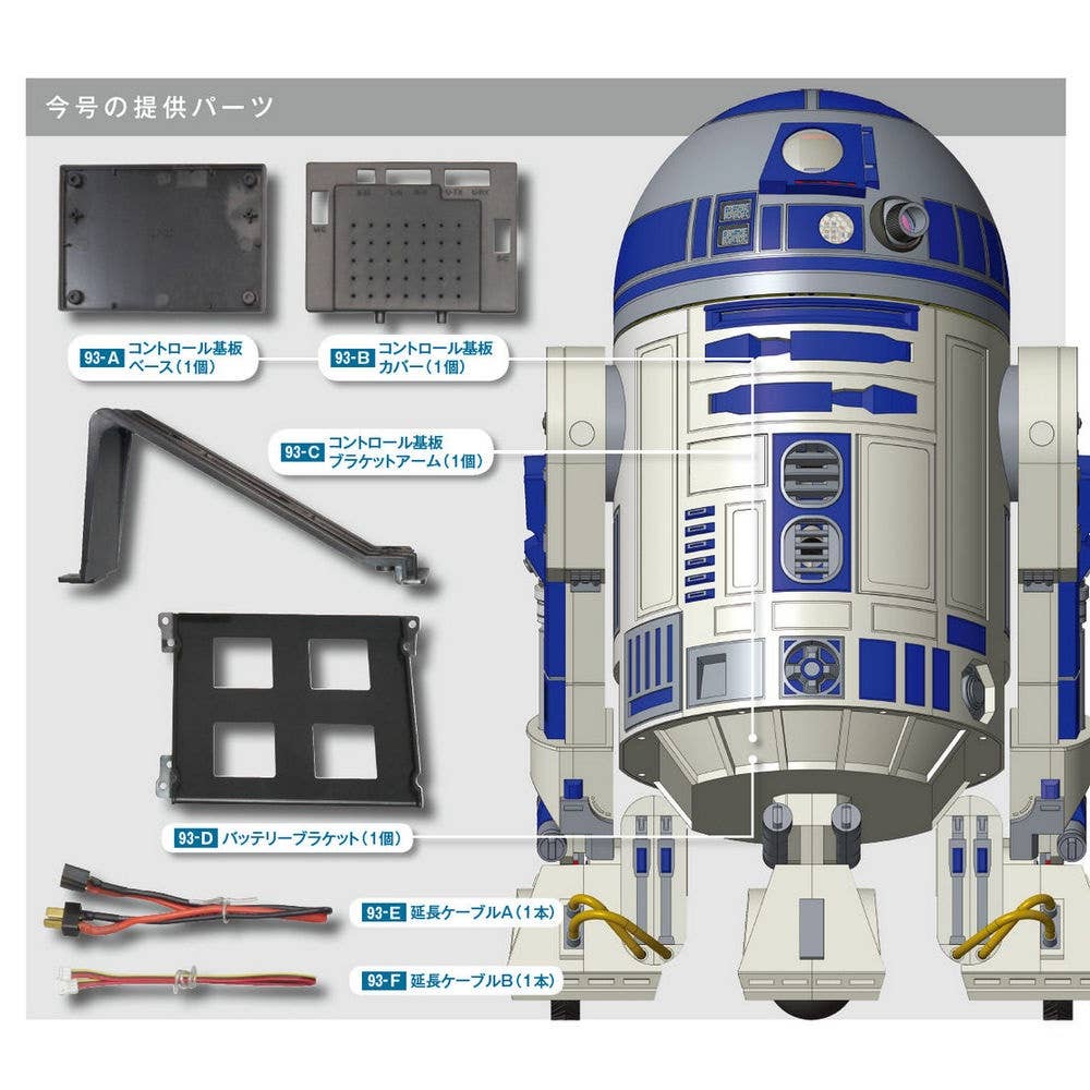 DeAGOSTINI/R2-D2/1／2スケール/現状品/ジャンク品／生産終了品