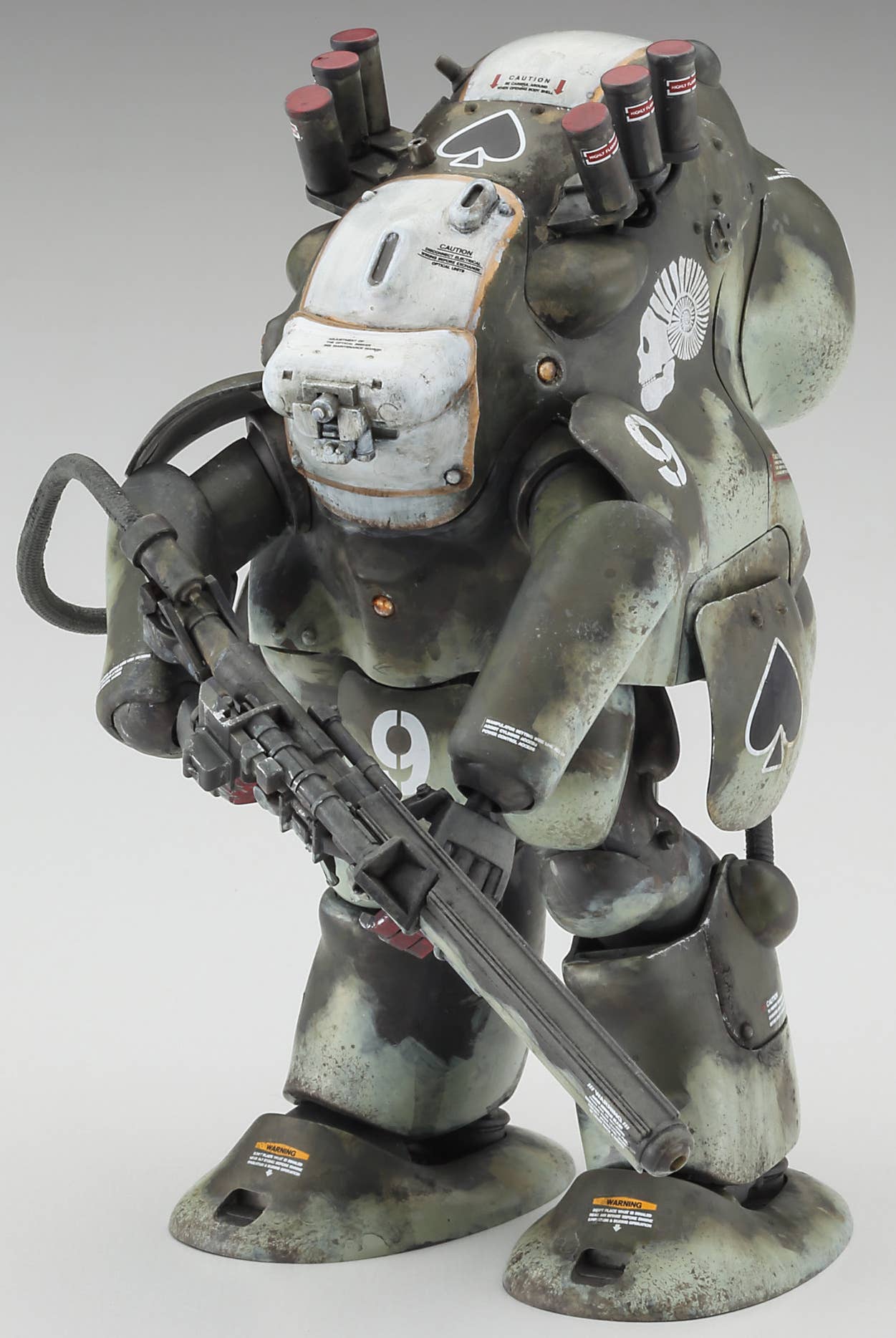 女性パイロットと戦闘ロボット セット マシーネンクリーガー風 1/35