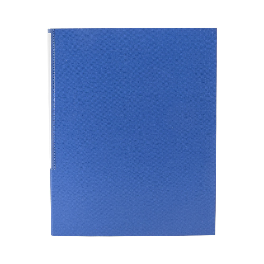 PP貼Dリングファイル ブルー｜文具事務用品・推し活グッズ・生活雑貨の
