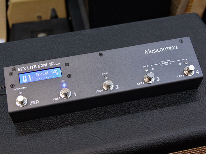 Musicom LAB EFX MK2 プログラマブルスイッチャー Musicom EFX MKII