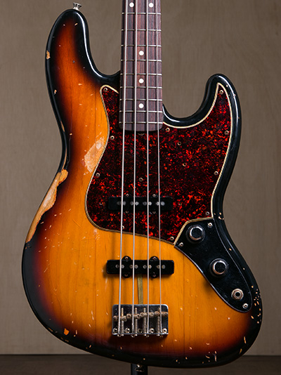 Fender USA American Vintage 62 Jazz Bass 3TS Aged 中古｜ギター買取