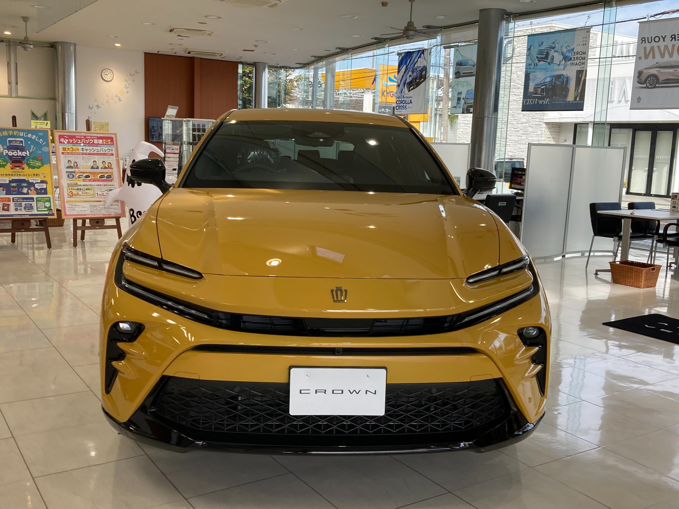 クラウンスポーツ デビュー✨