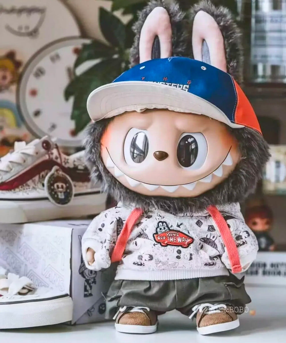 How2work LABUBU ラブブ Swaver VANS フィギュ Kasing Lung -