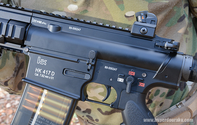 HK 417D ショートハンドガード刻印追加メカボックス整備 HK 417D