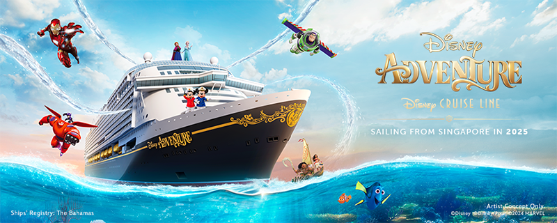 ディズニークルーズ船 Wish号の絵画 ディズニー・ファンタジー