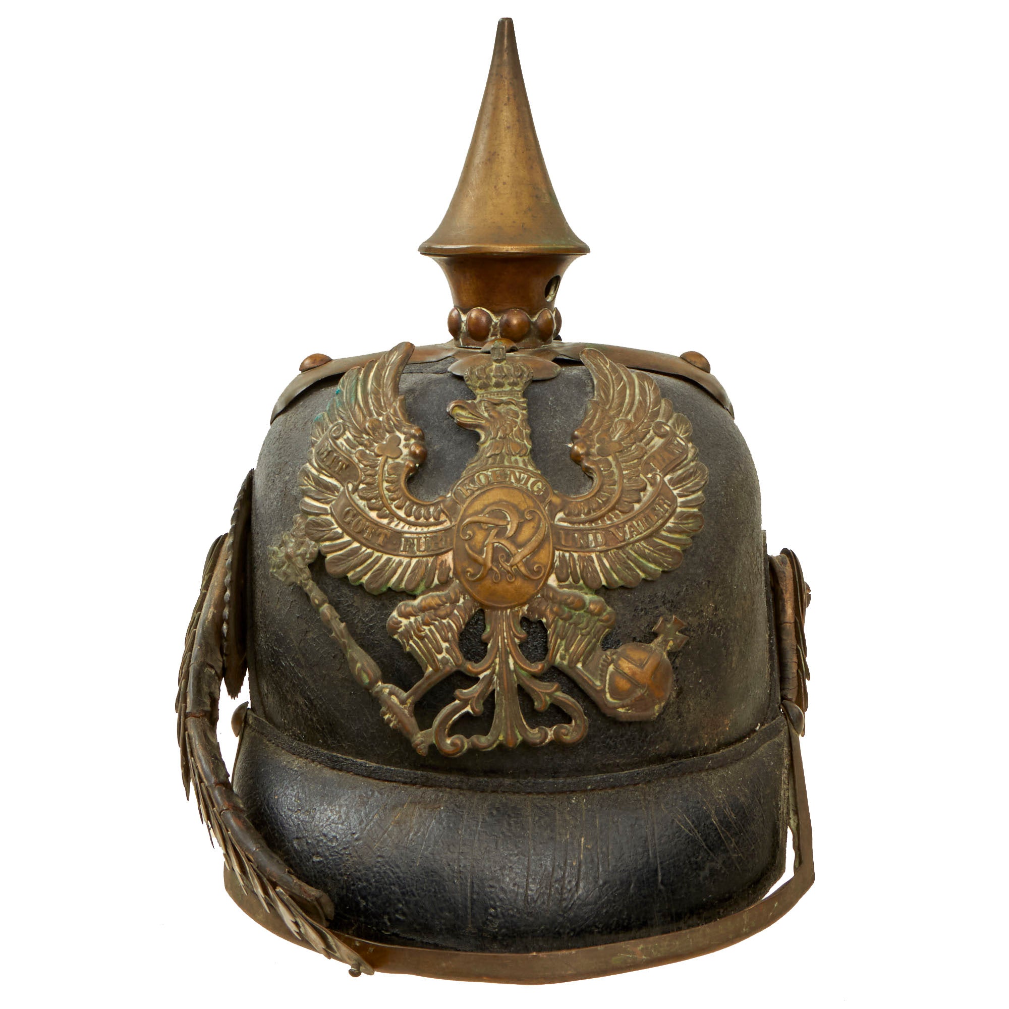 Original Imperial German Prussian M1856/57 Pickelhaube with