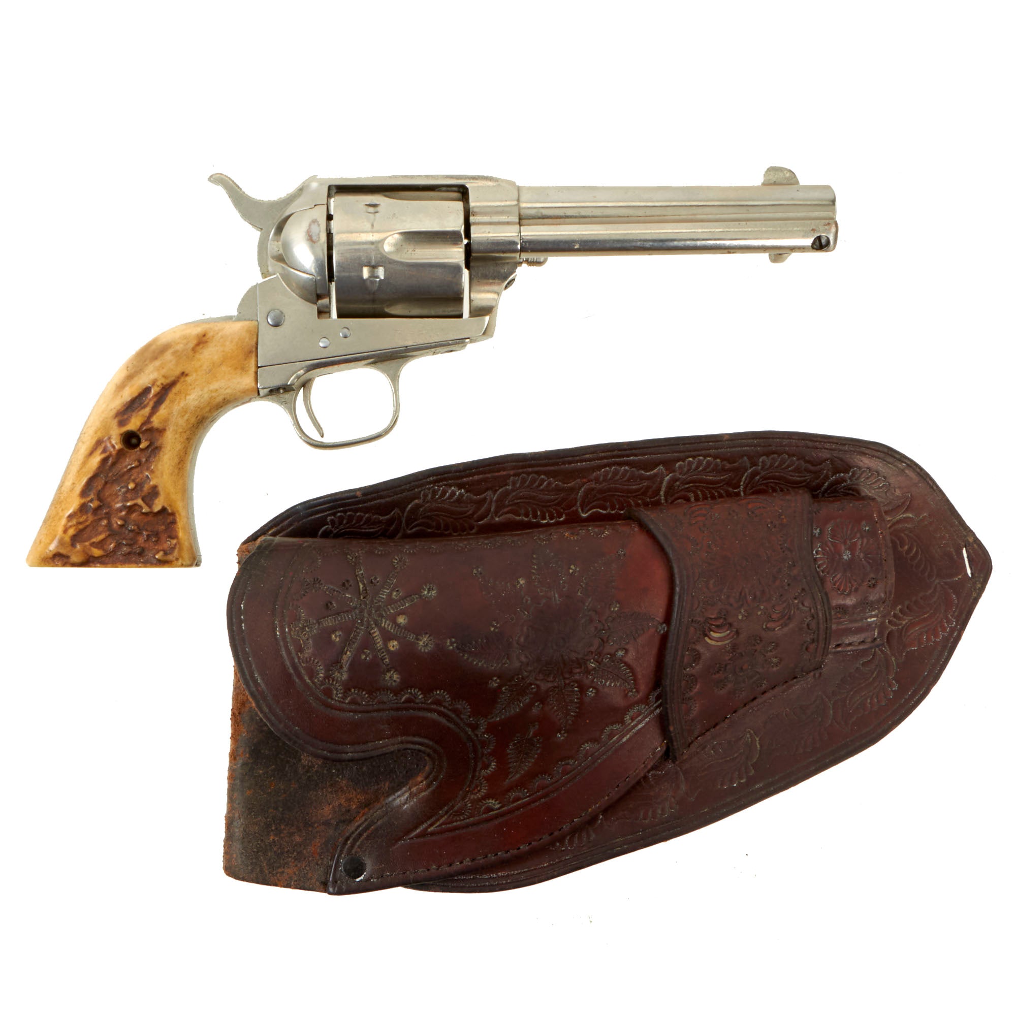 Original U.S. Nickel-Plated Colt .45cal Single Action Army