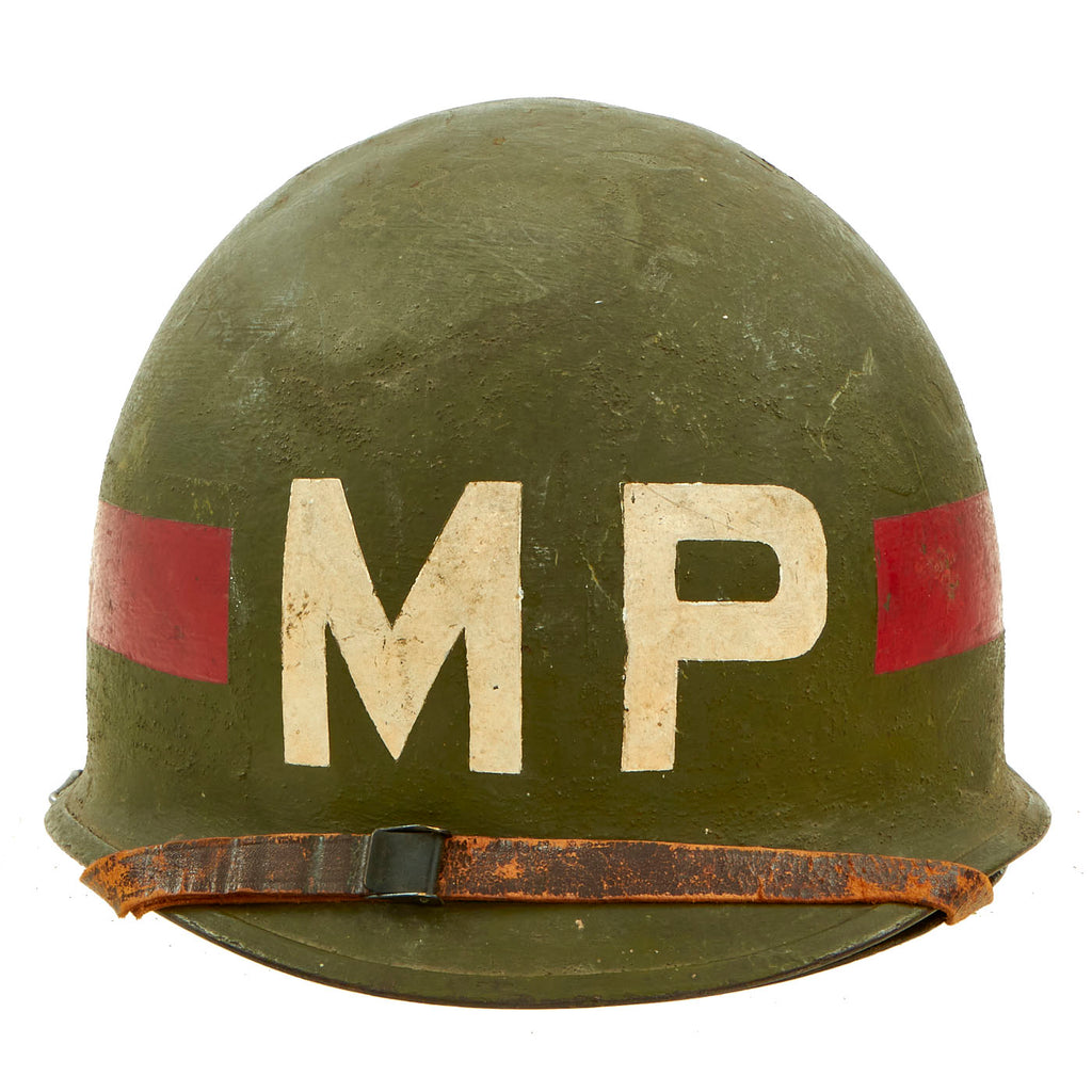 Original U.S. Korean War Era McCord M1 Helmet With Painted 76th