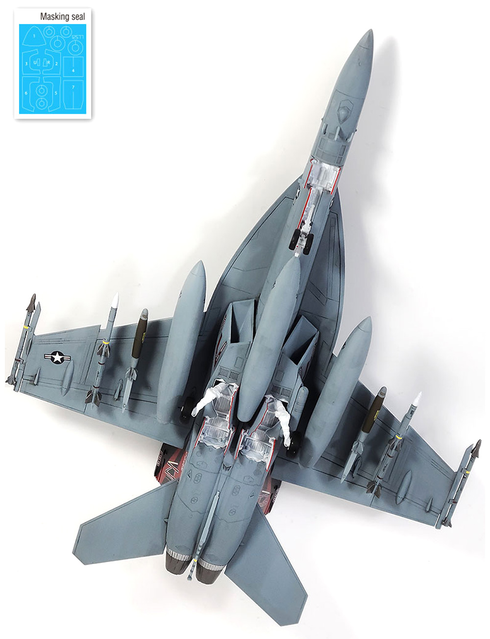 1/72 Aircrafts USN F/A-18F スーパーホーネット VFA-154 ブラック