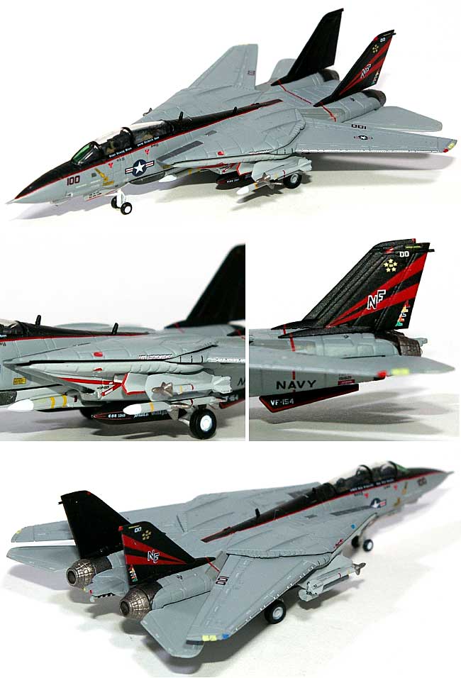 hogan 1/200 F-14A VF-154 ブラックナイツ CV-62 hogan 1/200 F-14A