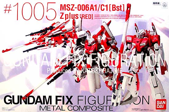 バンダイ MSZ-006A1/C1 (Bst) Z plus (レッド) ガンダムフィックス