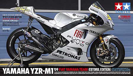 1/12 オートバイシリーズ ヤマハ YZR-M1 '09 フィアットヤマハチーム
