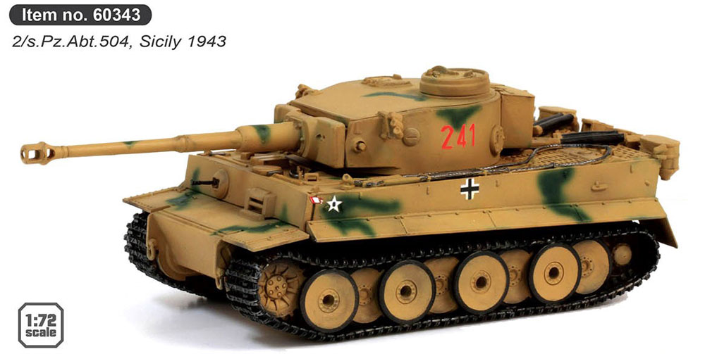 1/72 ドラゴンアーマーシリーズ ドイツ ティーガー 1 初期生産型 第504