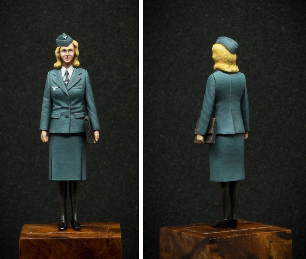 パッションモデルズ WW2 ドイツ空軍 女性通信補助員 1/35 フィギュア