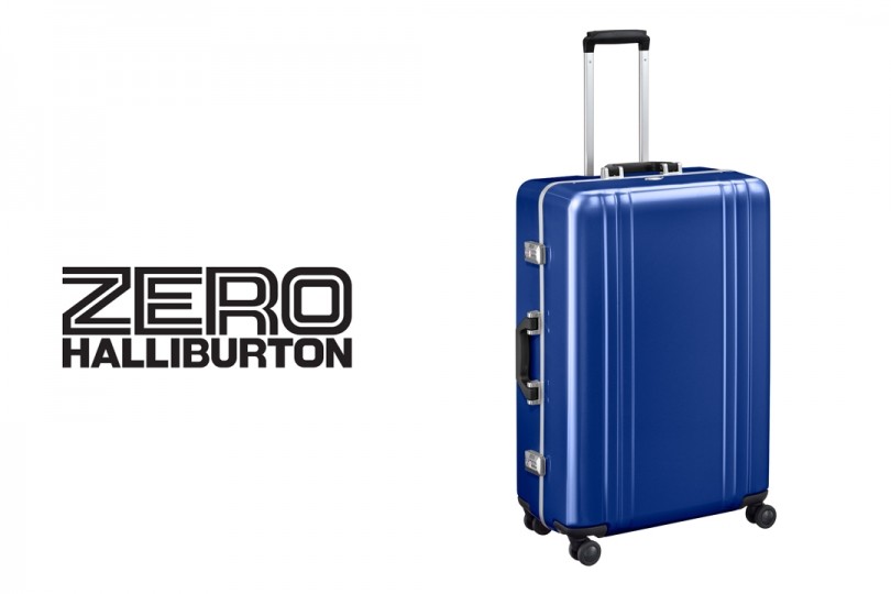 ゼロハリバートンポリカーボネート青ZEEO HALLIBURTON