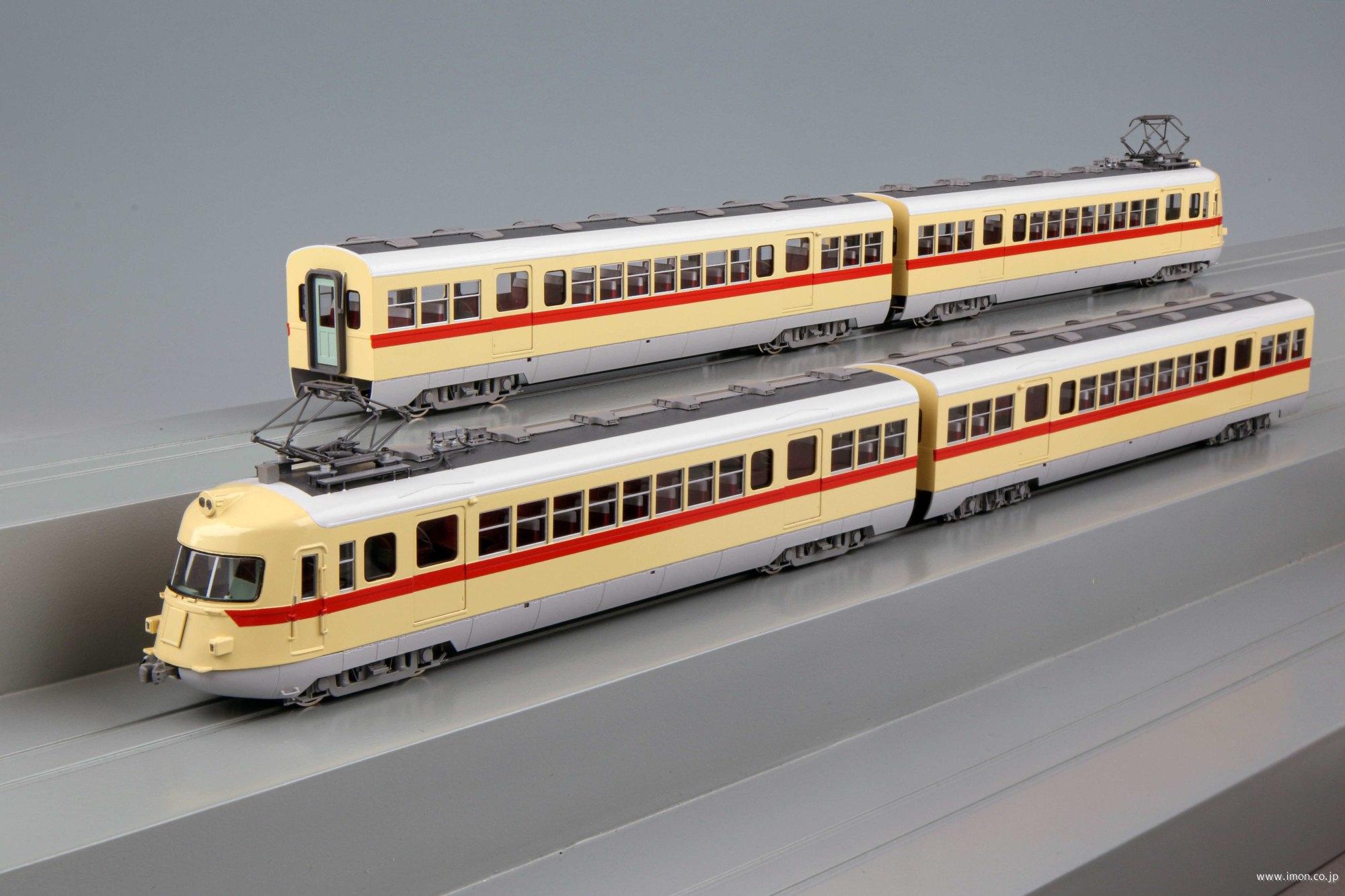 谷川製作所 名鉄3400系旧形 車体バラキット4両セット、台車入 谷川