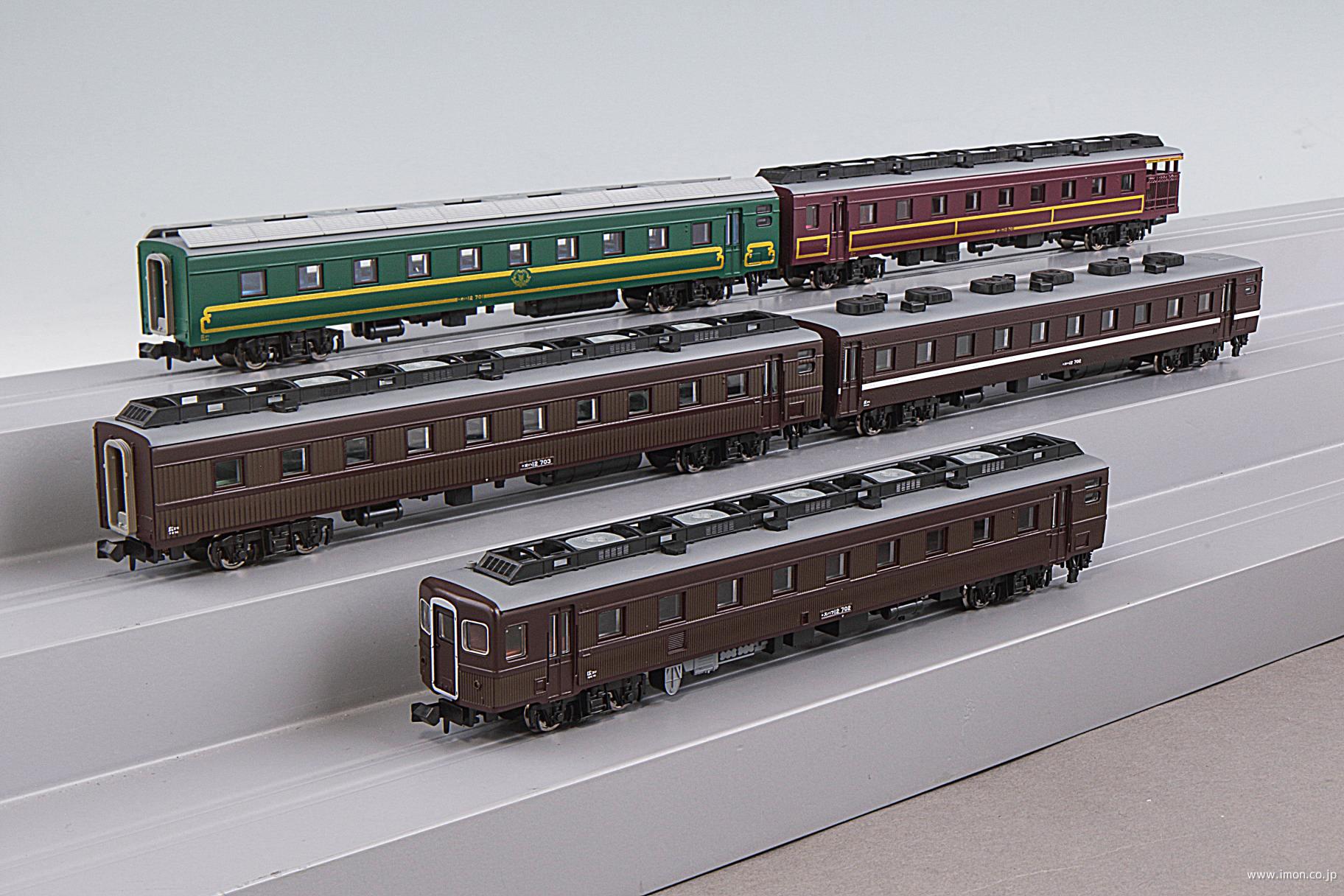 12系700番代「やまぐち」号用レトロ調客車 5両 | 鉄道模型店