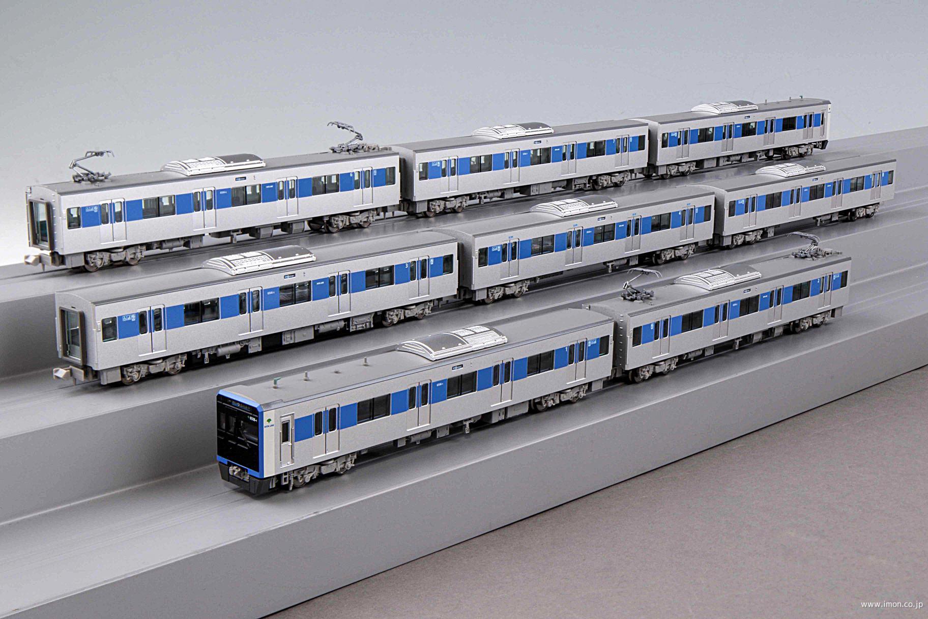 ポポンデッタ 都営6500形三田線塗油装置搭載車8両セット 6059