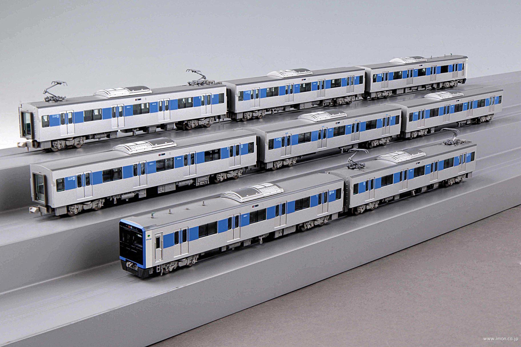 Nゲージ ポポンデッタ 都営三田線 6500形 塗油装置搭載車 8両セット