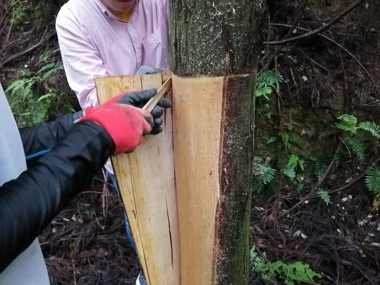 杉皮奮闘記Vol.01 道具を作ろう | イン神山｜神山町のいまを伝える