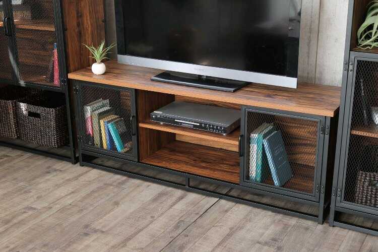 みちょっちん□KULTクルト インダストリアル テレビ台/TVボード みちょ