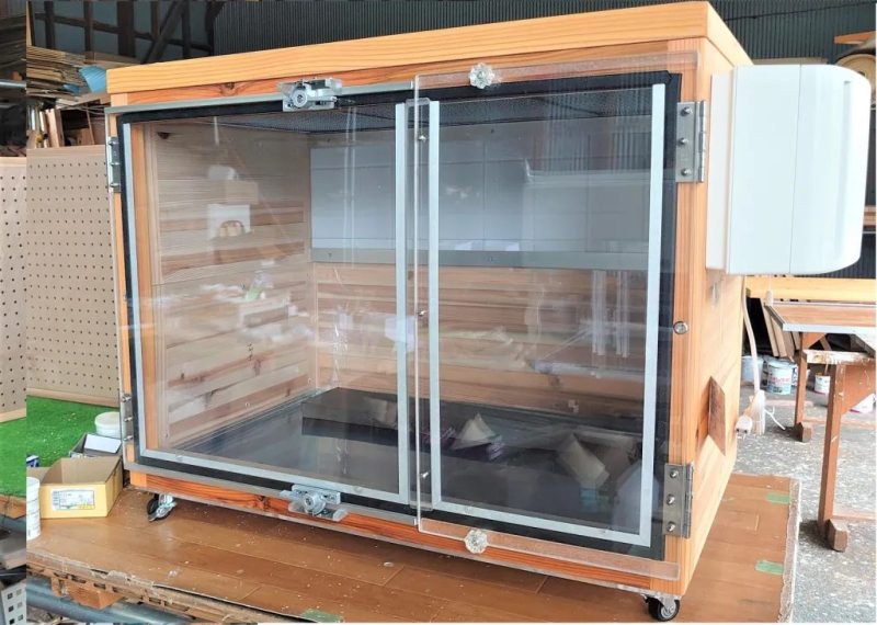 犬小屋製作工房K 防音犬小屋 ゲージ