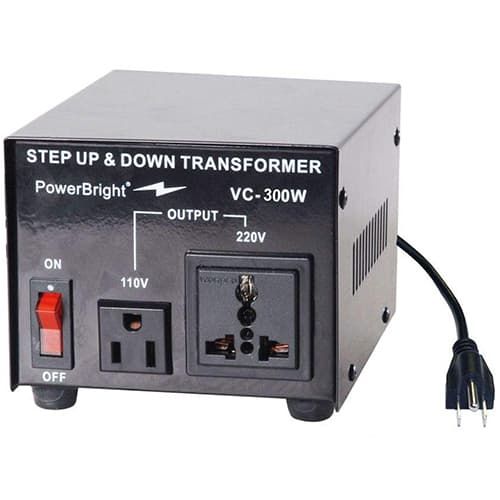Power Bright, VC-2000W, 2000 Watt heavy duty voltage converter for