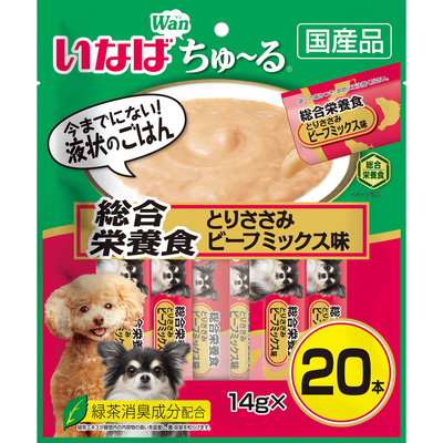 ちゅ～る 総合栄養食 とりささみ ビーフミックス味 20本入り | 商品