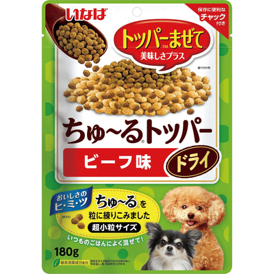 ちゅ～るトッパードライ ビーフ味 | 商品情報 - ドッグフード