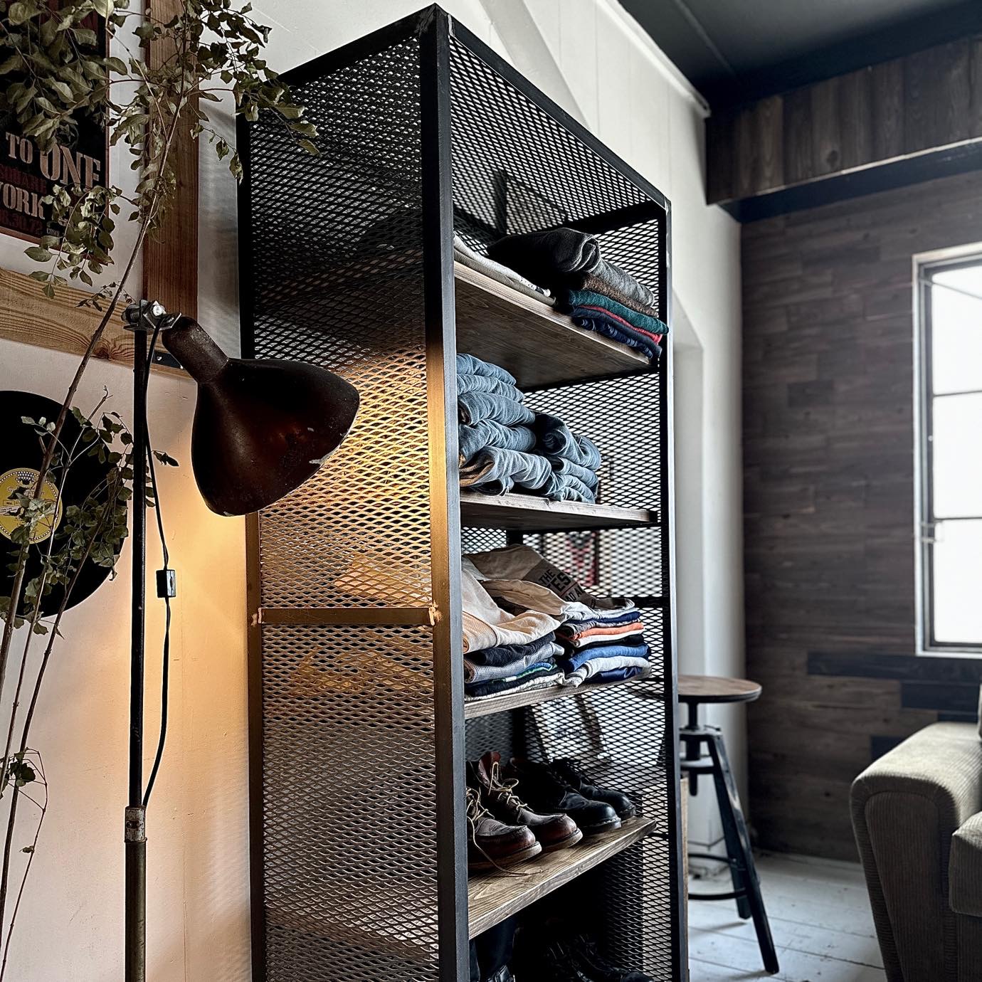 BLUESY IRON RACK SH-054 / 大阪・堀江・家具屋・ヴィンテージ