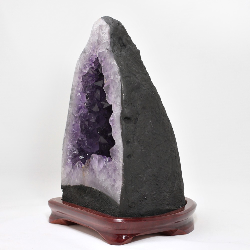 最高品質]ブラジル産アメジストドーム（専用台座付き） - 埼玉県吉川市