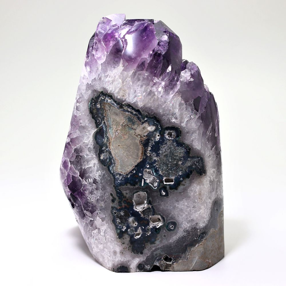 ブラジル産 アメジストクラスター 約14.54Kg 高さ台座込み約52cm