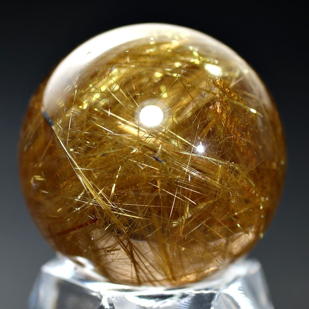 ✨ルチルクォーツ(スフィア41㎜、フリーカット56ミリ) ✨ルチル