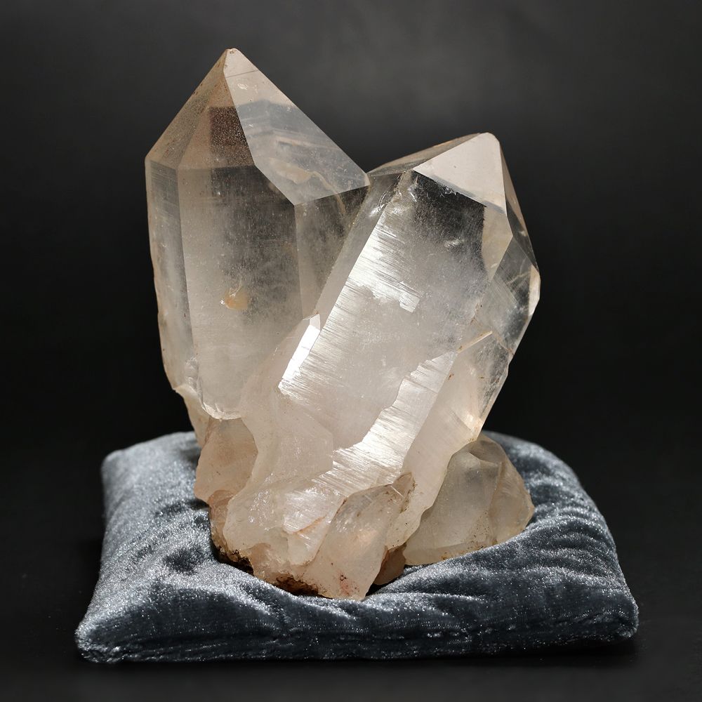 水晶原石（台座付」）