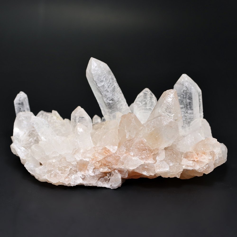 特別価格]インド/マニカラン産ヒマラヤ水晶クラスター/原石（濃い