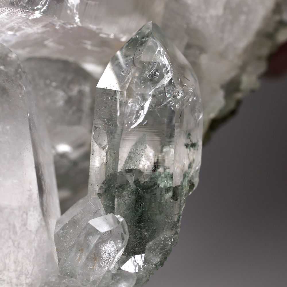 高品質++]インド/マニハール産ヒマラヤ水晶クラスター（1.96kg原石